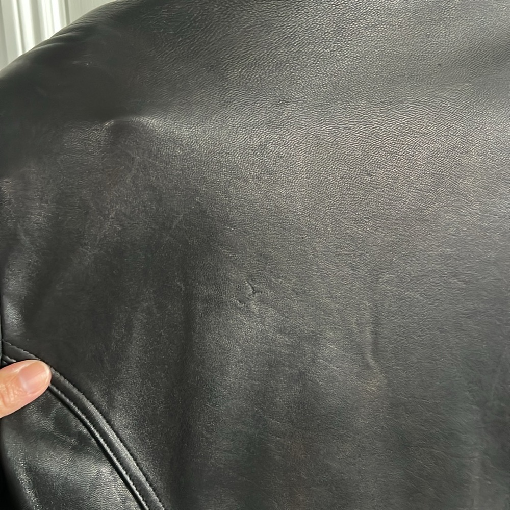 Luis Alvear Leather Jacket size L - Picture 3 of 14